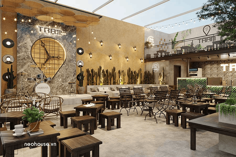 Tuyệt chiêu trang trí, decor quán sinh tố theo phong cách của bạn