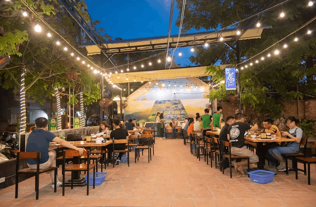 Bí quyết thiết kế quán nhậu độc đáo giữ chân khách hàng