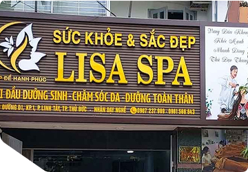 Thiết Kế Thi Công Biển Hiệu Đẹp