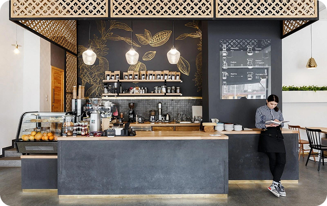 Quán cà phê đẹp