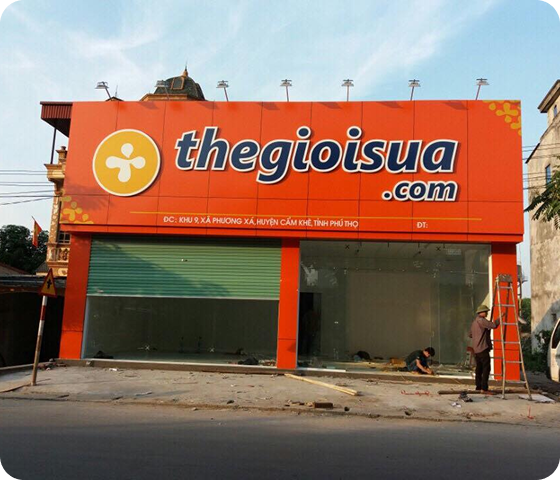 Thiết Kế cửa Hàng đẹp